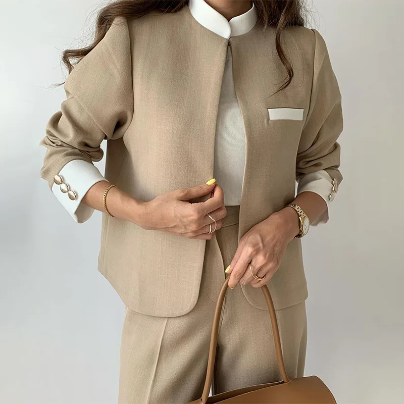 Winter Clothing Sale - Pants Sets Two Piece Suit Elegant