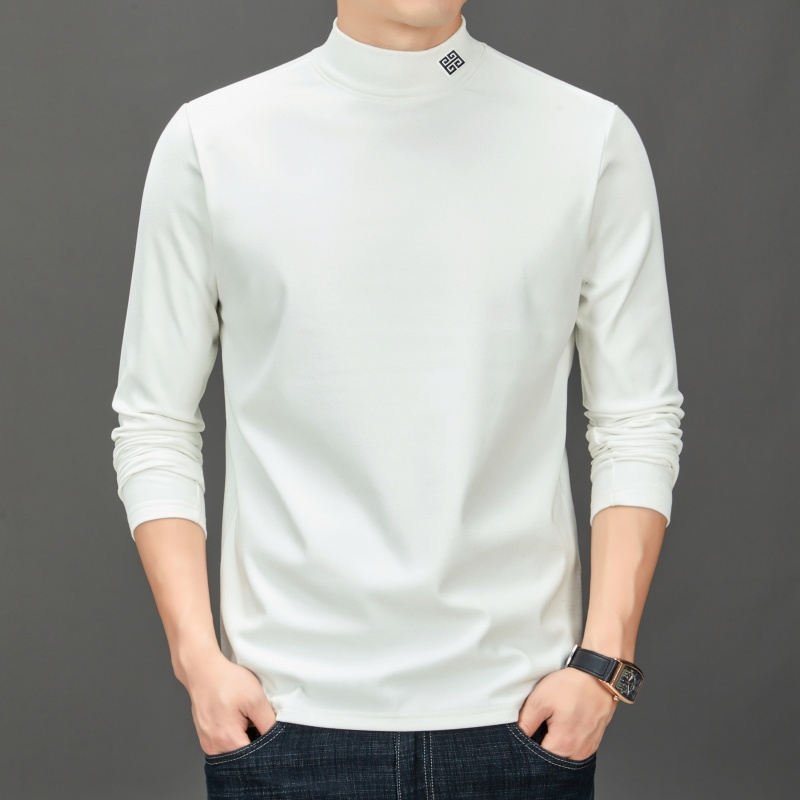 Winter Clothing Fashion - Men's Fashion Trend Solid Color Semi
