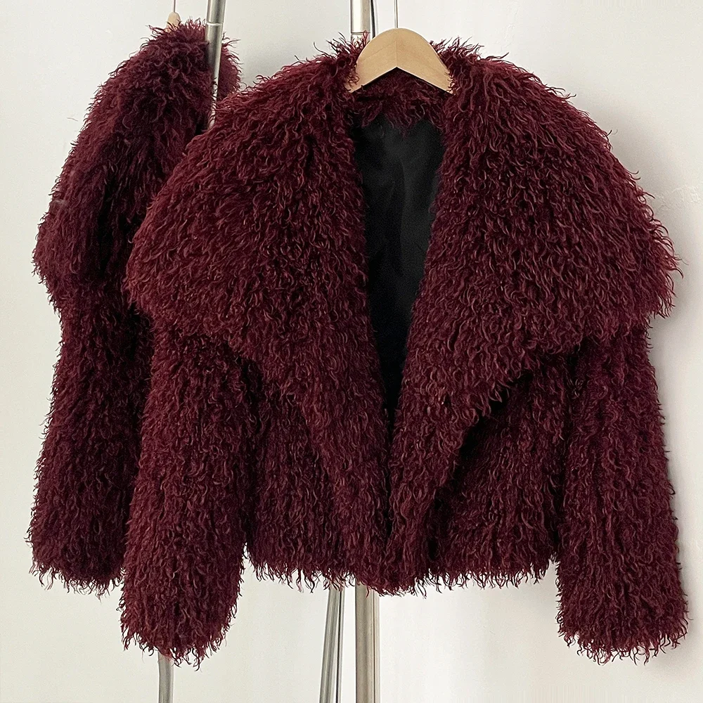 Fur Coat Eco-friendly Faux Fur - Quality Winter Clothing Jacket recension och pris