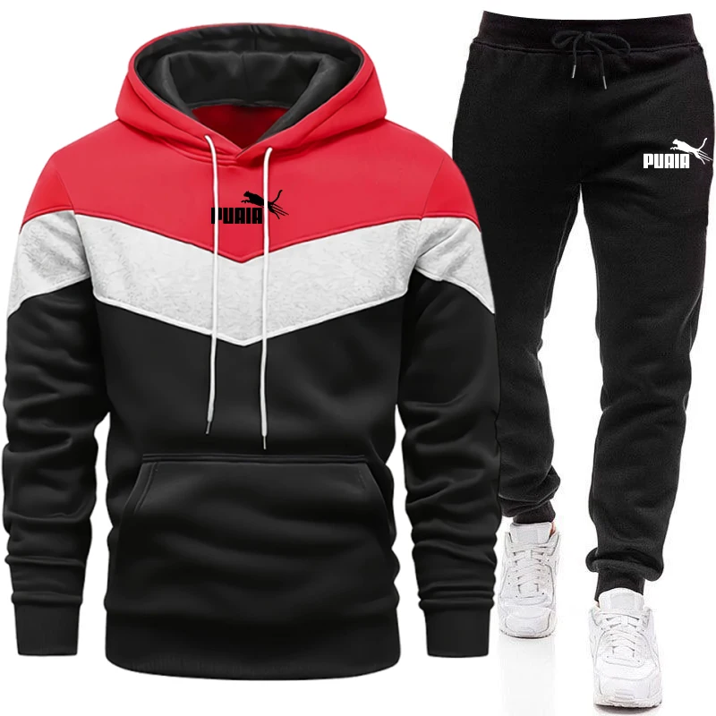 Men's Set/Hoodie/Pants 2026 Au - Winter Clothing Fashion recension och pris