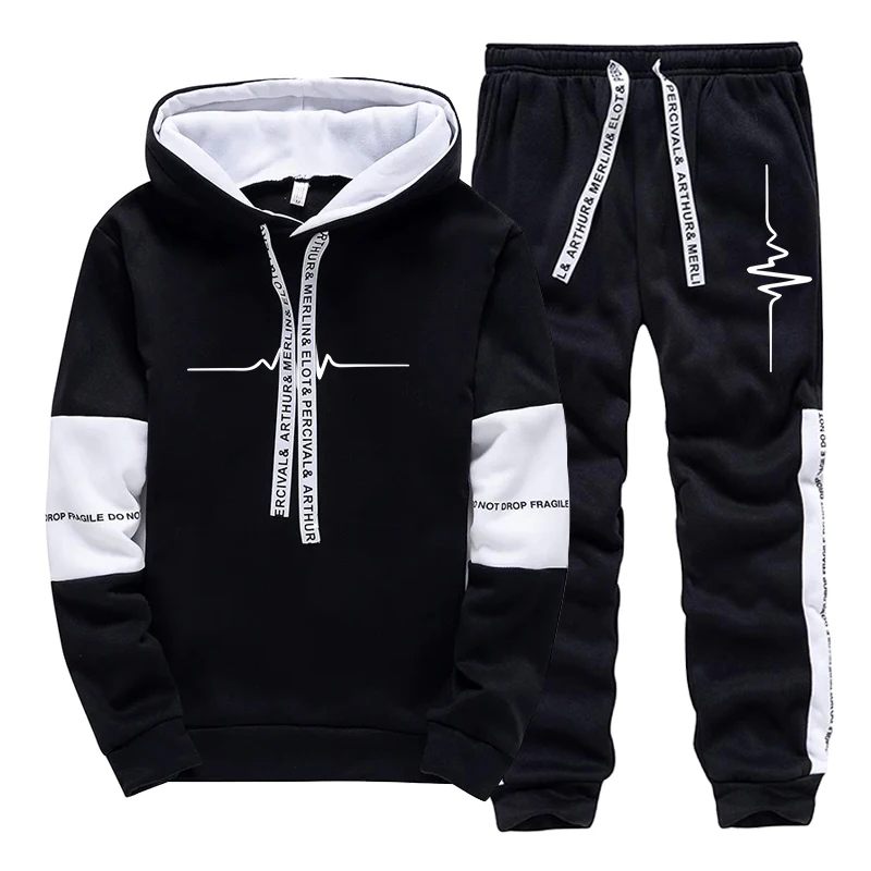 Men's Tracksuit Quality Casual - Winter Clothing Hoodie recension och pris