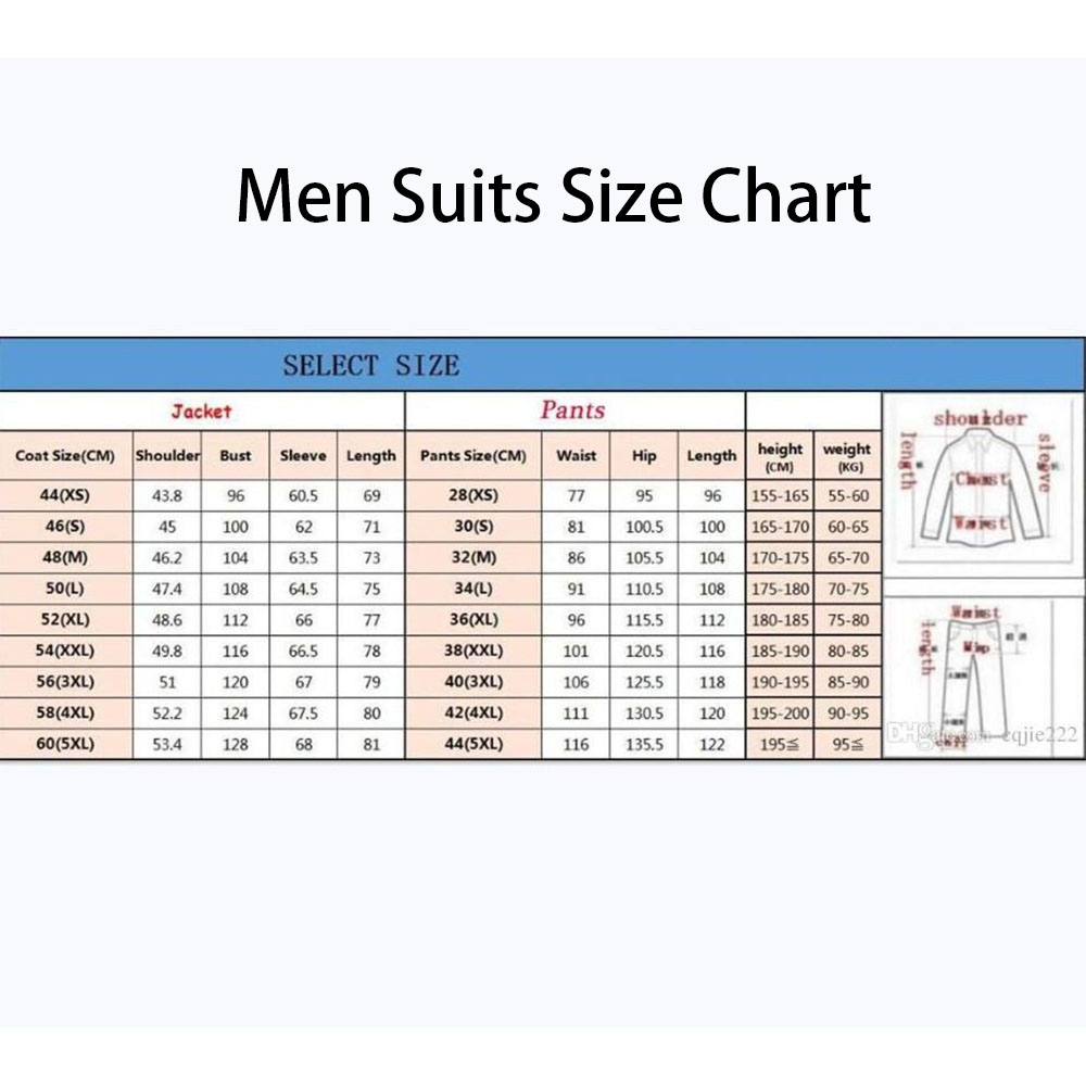 Pinstripe Men's Suits Elegant  - Quality Winter Clothing Jacket recension och pris