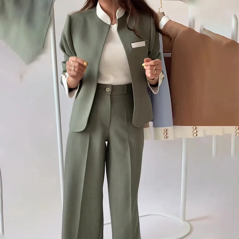 Pants Sets Two Piece Suit Eleg - Winter Clothing Sale recension och pris