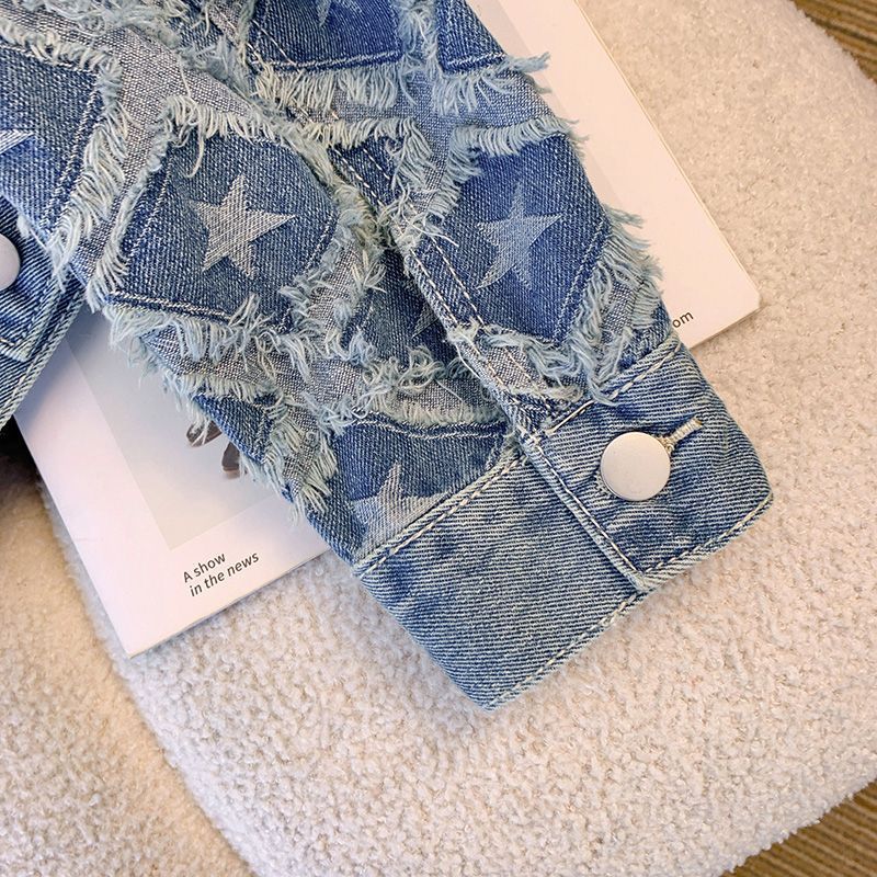 Coat Women Denim Coats Round N - Winter Clothing Work recension och pris