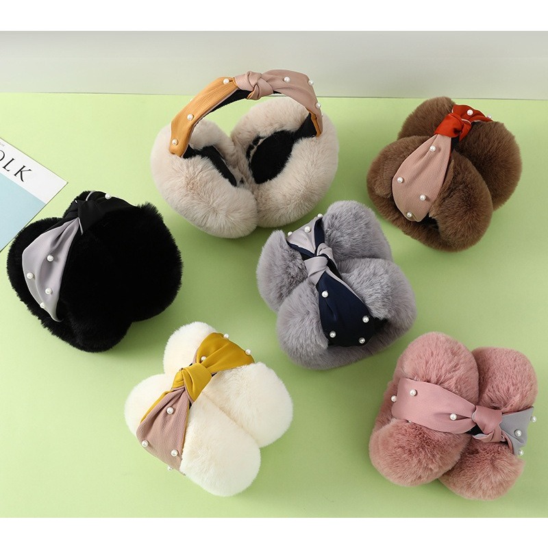 Anjj New Inlay Peral Earmuffs  - Winter Clothing Earmuffs recension och pris