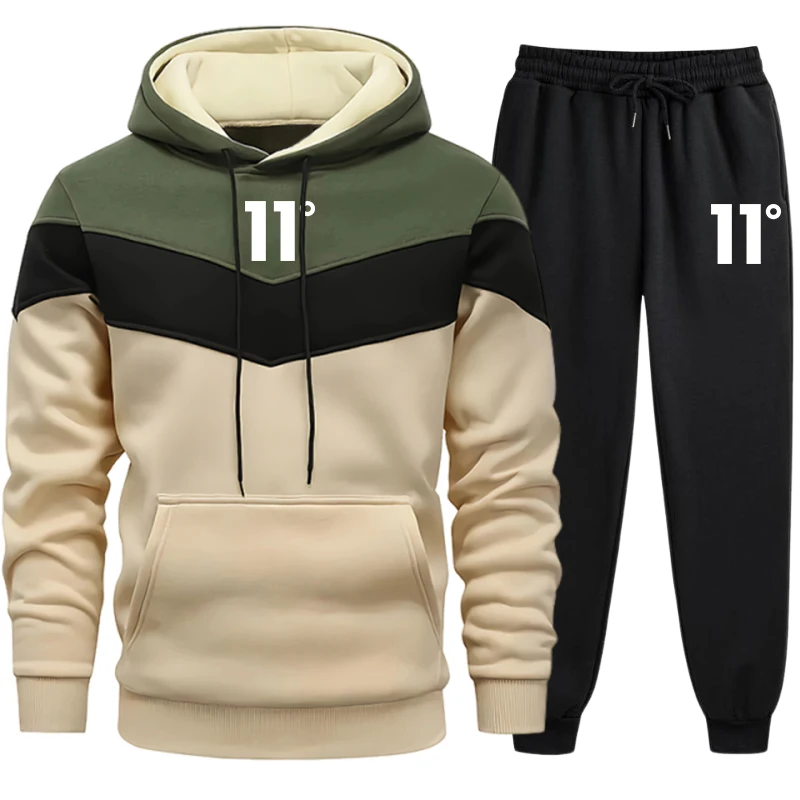 New Men's Tracksuit Casual Tri - Winter Clothing Fashion recension och pris