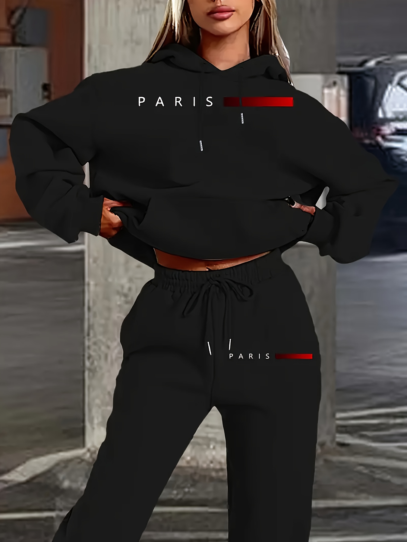 New Women's Sets Hoodie and Pa - Winter Clothing Women'S recension och pris