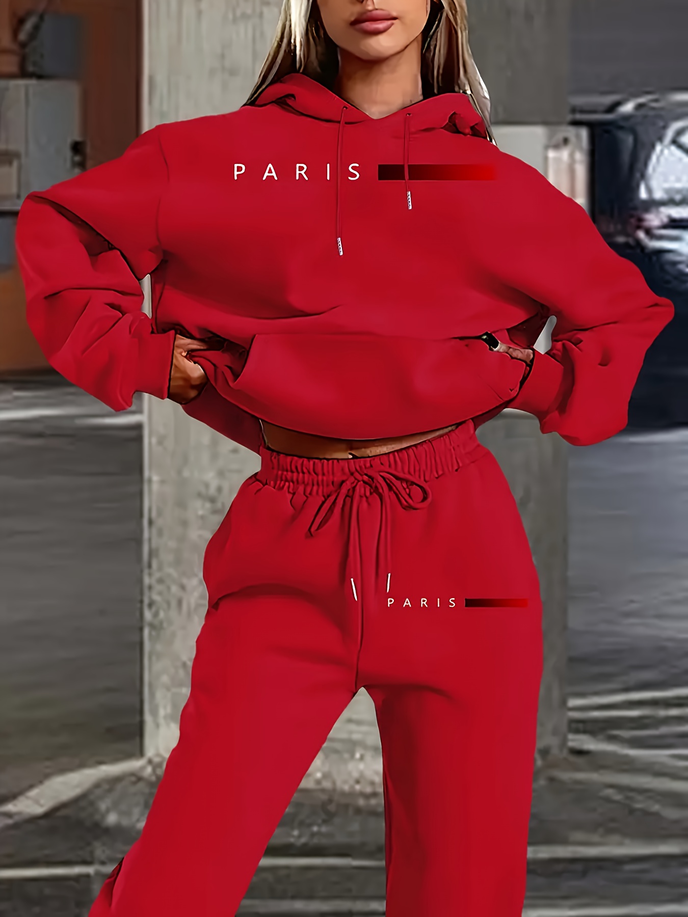 New Women's Sets Hoodie and Pa - Winter Clothing Women'S recension och pris