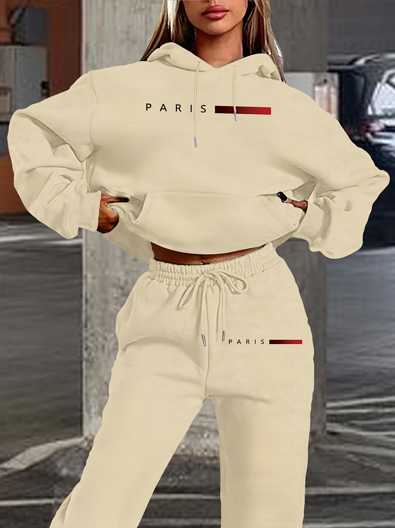 New Women's Sets Hoodie and Pa - Winter Clothing Women'S recension och pris