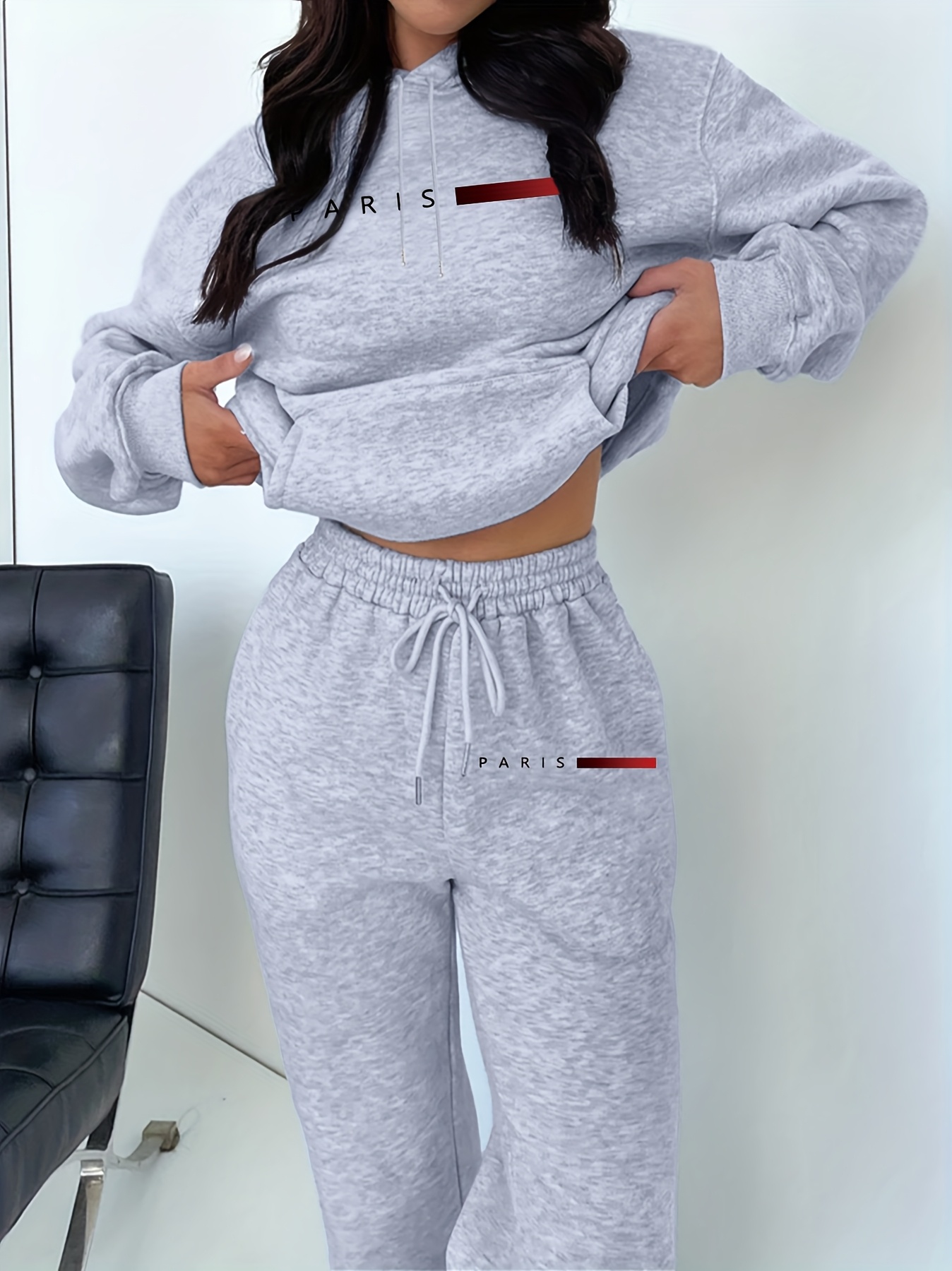 New Women's Sets Hoodie and Pa - Winter Clothing Women'S recension och pris