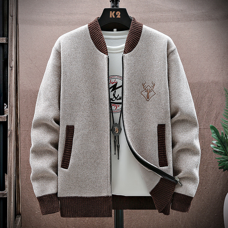 Men Cardigan Knitted Sweaterco - Winter Clothing Trends 2025 recension och pris