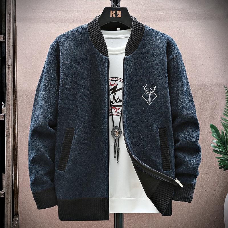 Men Cardigan Knitted Sweaterco - Winter Clothing Trends 2025 recension och pris