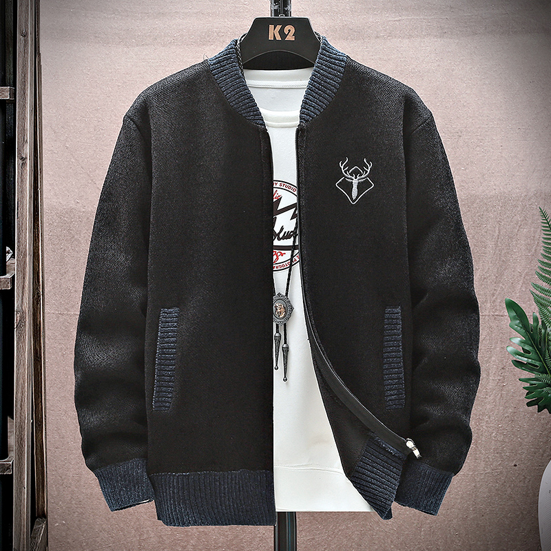 Men Cardigan Knitted Sweaterco - Winter Clothing Trends 2025 recension och pris