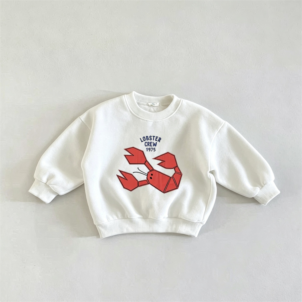 Girls Sweatshirt Pink White Lo - Winter Clothing Toddler recension och pris