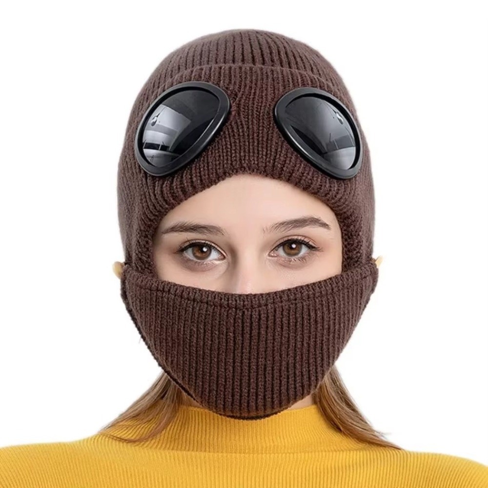 Fleece-lined Warm Woolen Hat K - Winter Clothing Earmuffs recension och pris