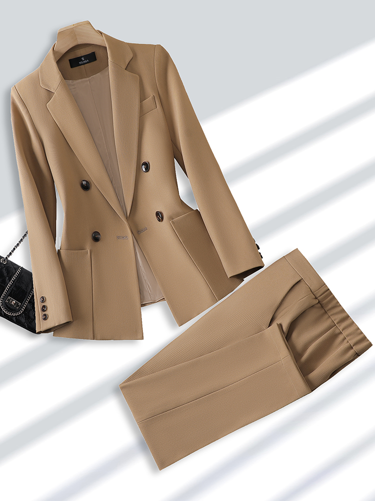 Fashion Ladies Pant Suit Forma - Winter Clothing Work recension och pris
