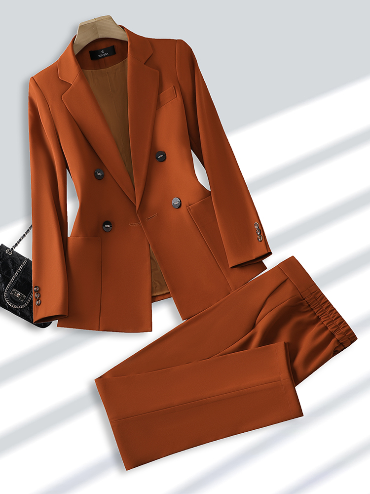Fashion Ladies Pant Suit Forma - Winter Clothing Work recension och pris