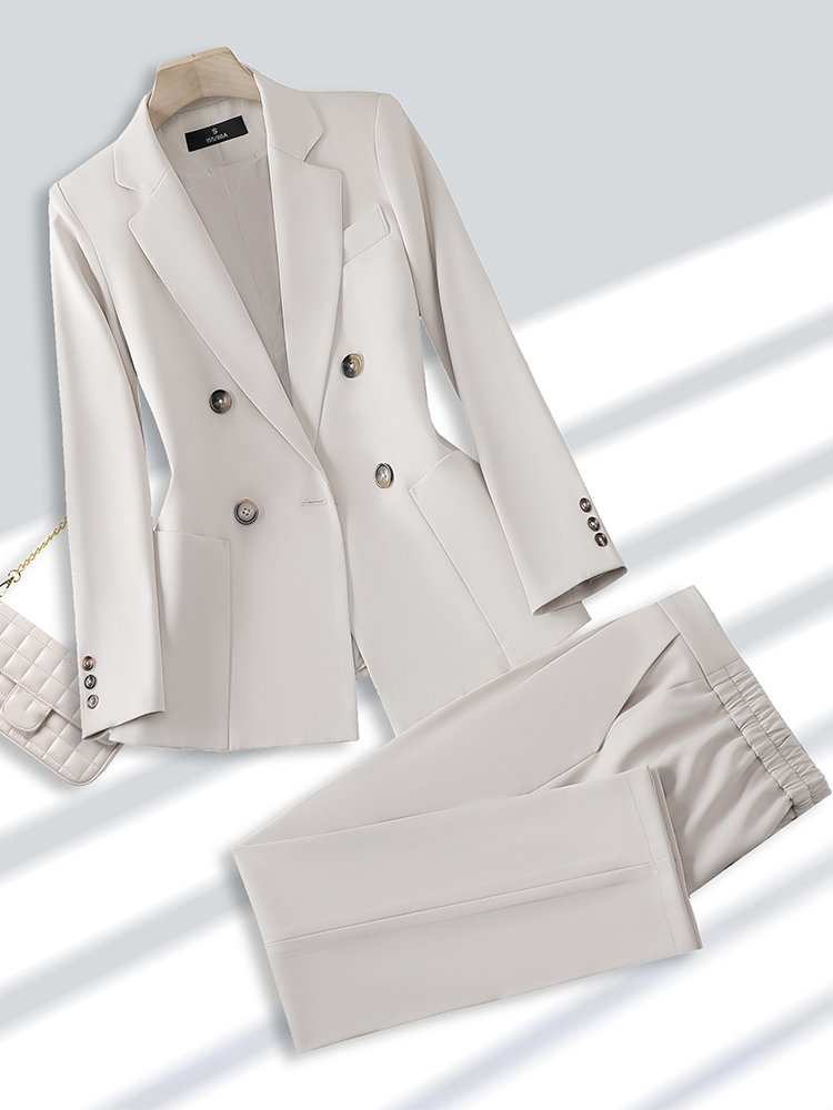 Fashion Ladies Pant Suit Forma - Winter Clothing Work recension och pris