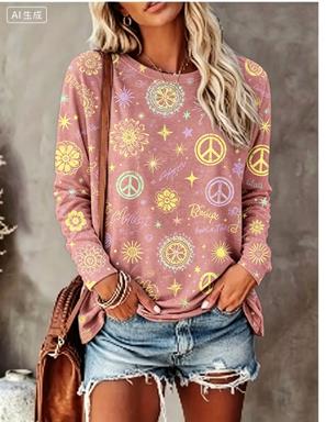 Women Long Sleeve T‑Shirt Hipp - Winter Clothing For Woman recension och pris