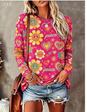 Women Long Sleeve T‑Shirt Hipp - Winter Clothing For Woman recension och pris