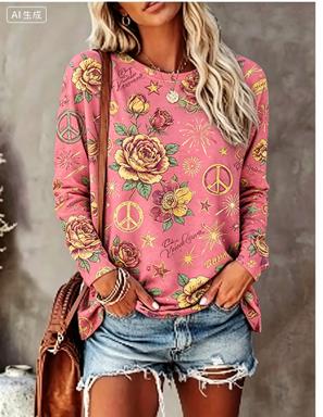 Women Long Sleeve T‑Shirt Hipp - Winter Clothing For Woman recension och pris
