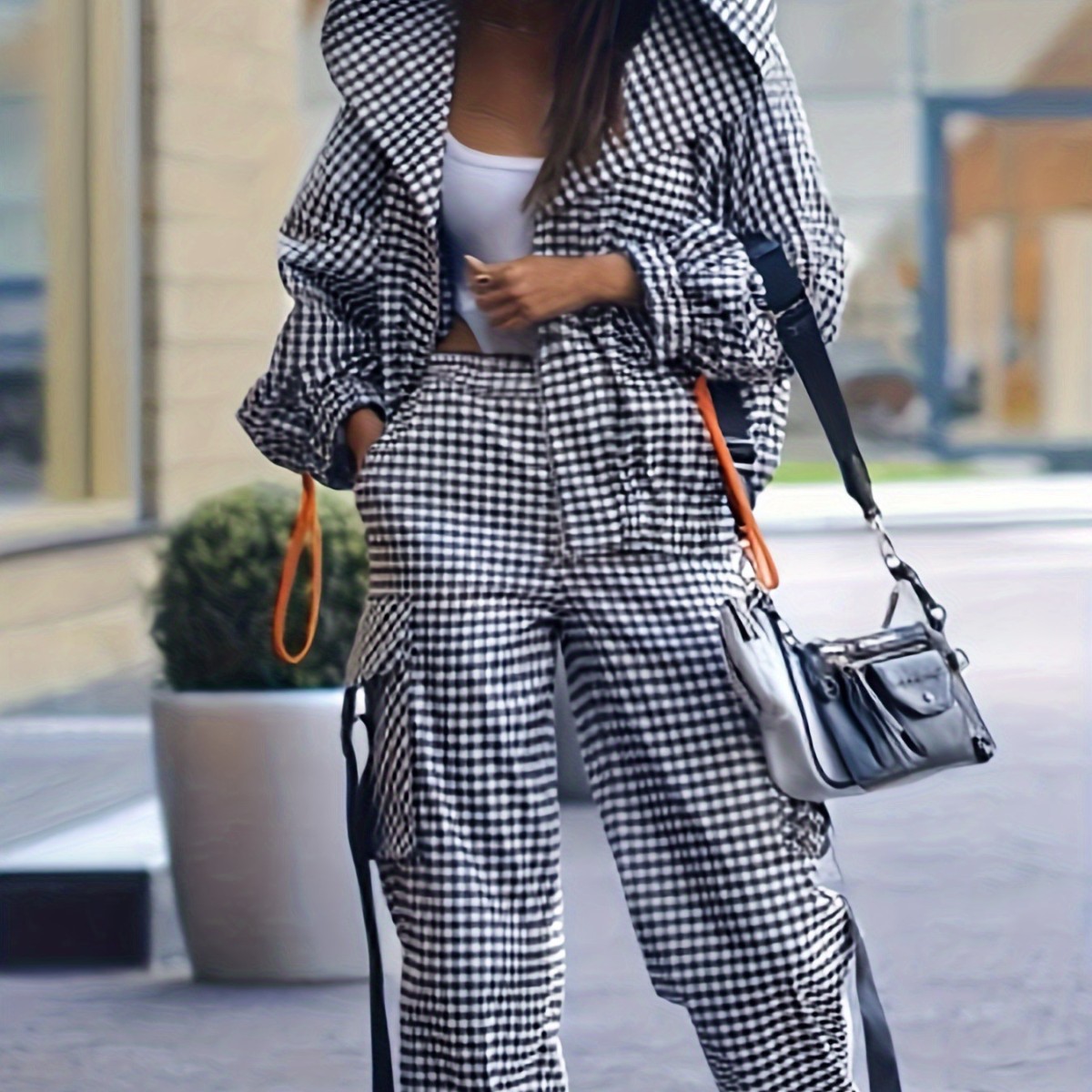 Spring Autumn Casual Plaid Pri - Winter Clothing Sale recension och pris