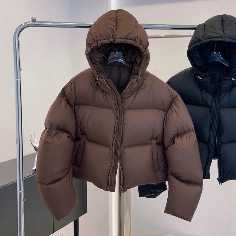 90% White Duck Down Puff Thick - Puffer Jacket Women Down recension och pris