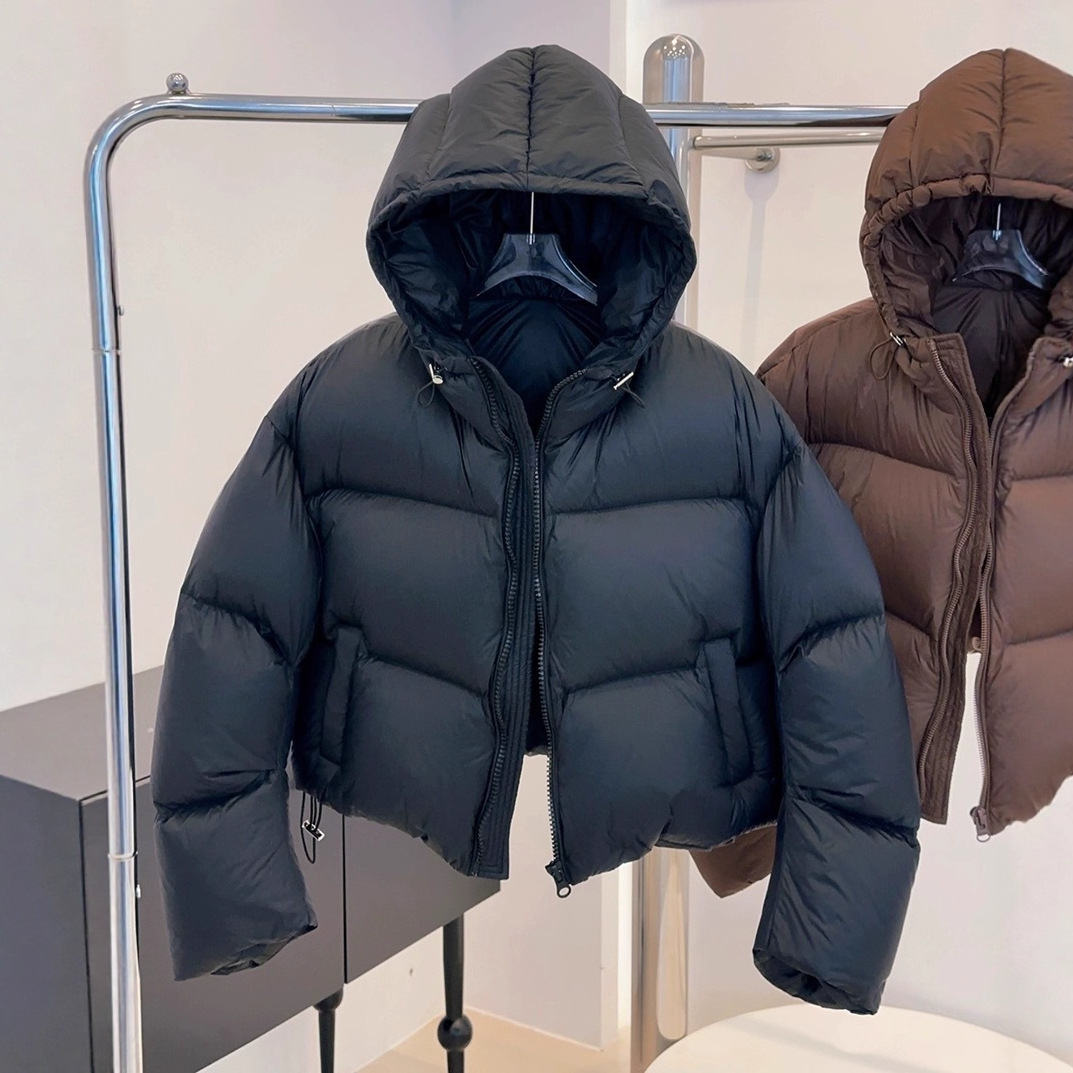 90% White Duck Down Puff Thick - Puffer Jacket Women Down recension och pris