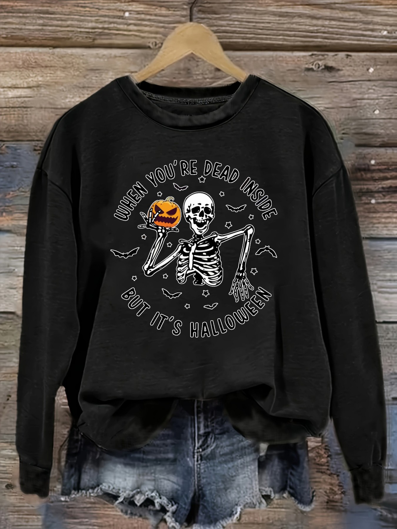 Women's Casual Long Sleeve Cre - Winter Clothing Quotes recension och pris