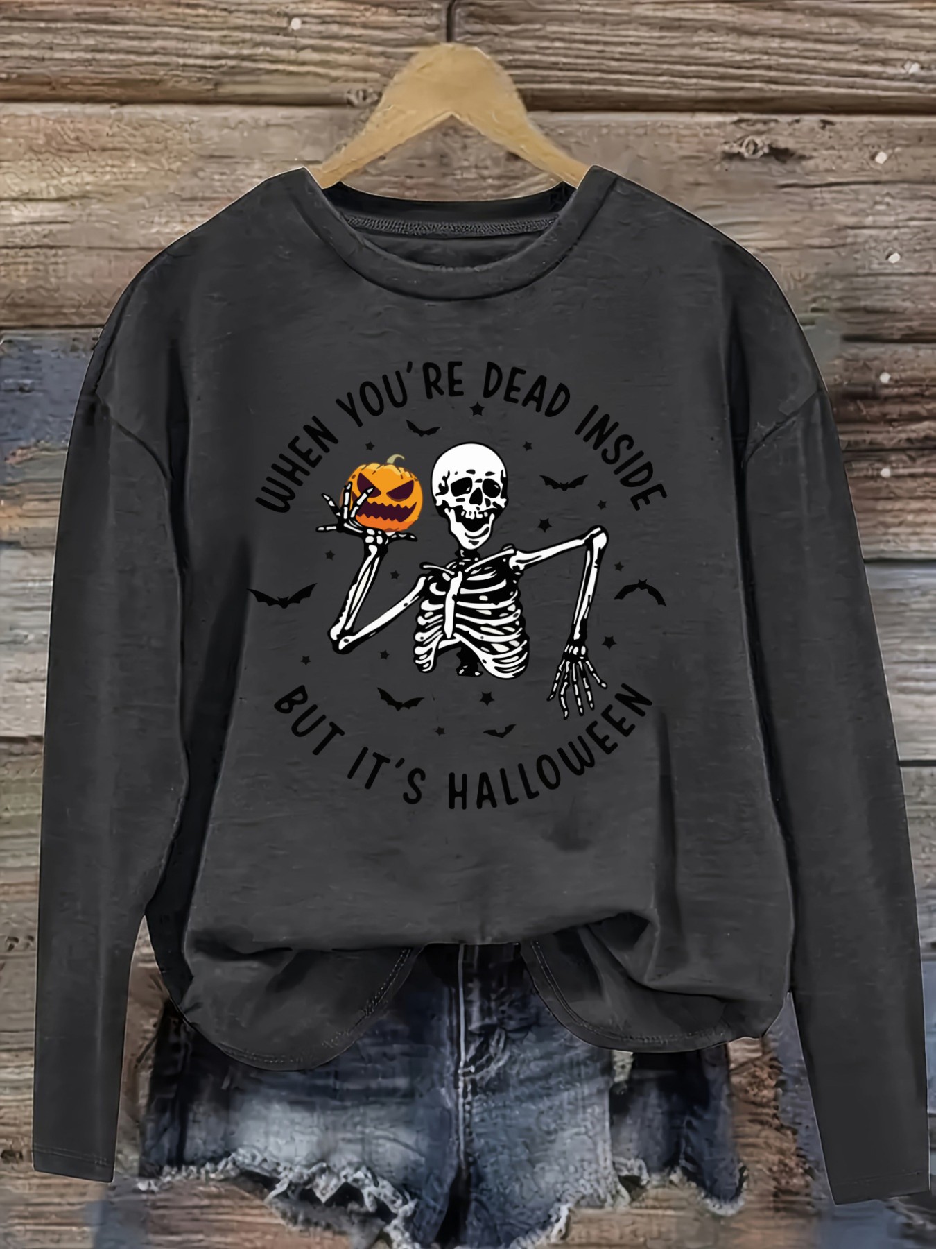 Women's Casual Long Sleeve Cre - Winter Clothing Quotes recension och pris