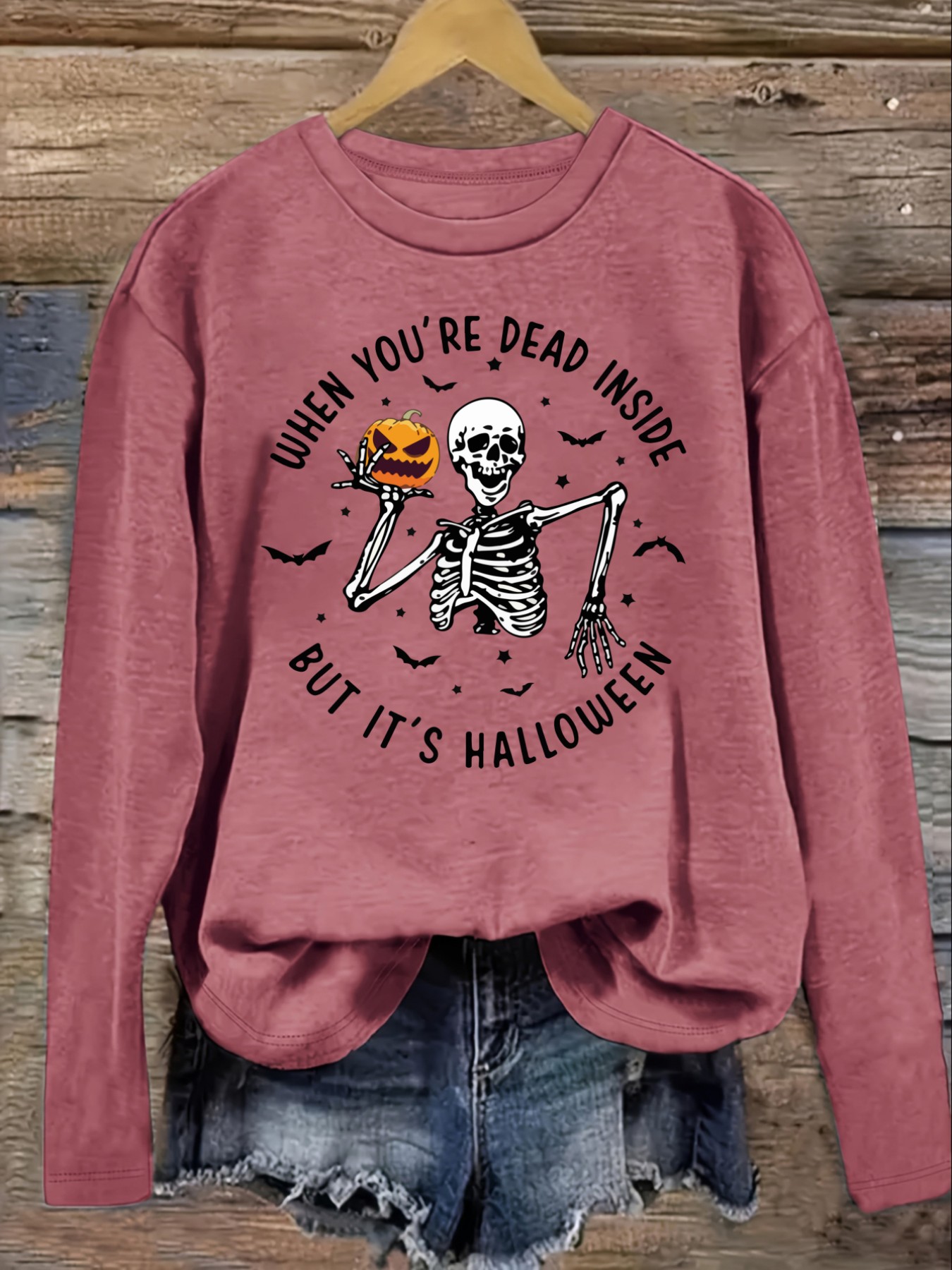 Women's Casual Long Sleeve Cre - Winter Clothing Quotes recension och pris