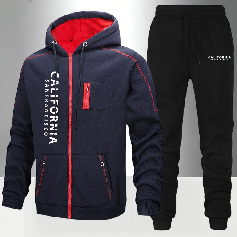Men's Tracksuit Casual Hoodie  - Quality Winter Clothing Jacket recension och pris