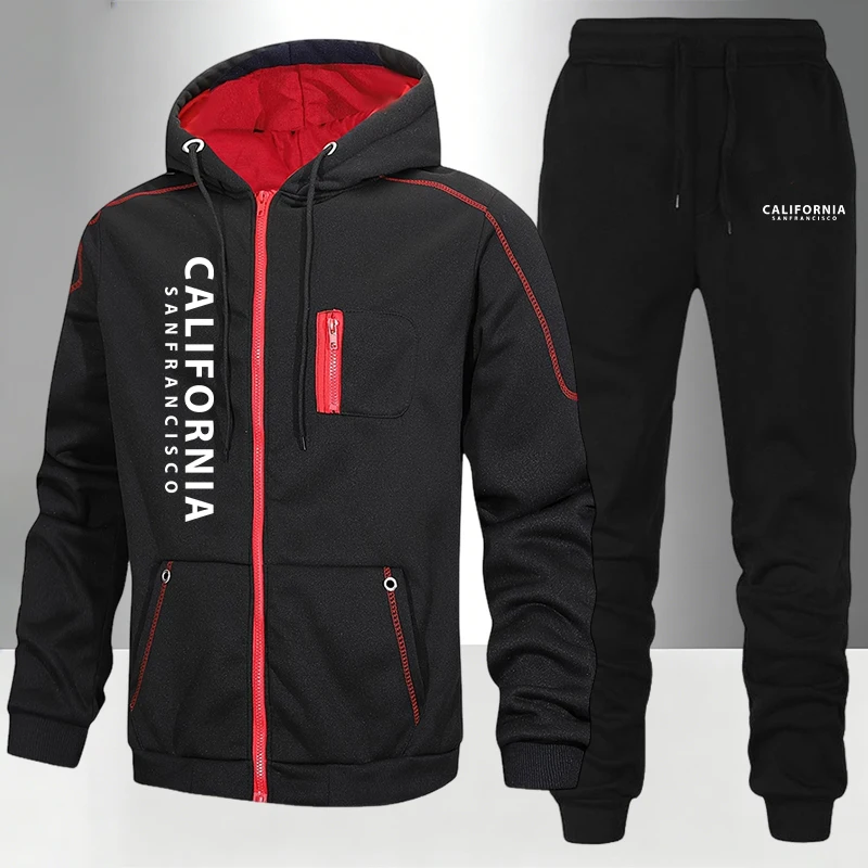 Men's Tracksuit Casual Hoodie  - Quality Winter Clothing Jacket recension och pris