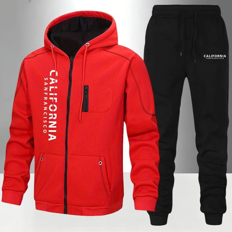 Men's Tracksuit Casual Hoodie  - Quality Winter Clothing Jacket recension och pris