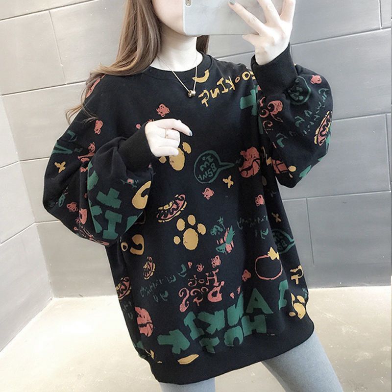 Casual Printed Loose Women's S - Winter Clothing Essentials For Women recension och pris