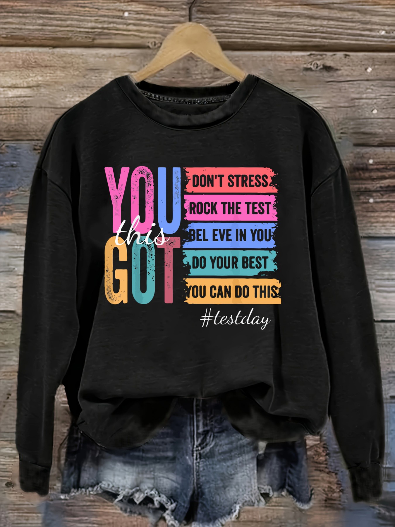 Women's Casual Long Sleeve Cre - Winter Clothing Quotes recension och pris