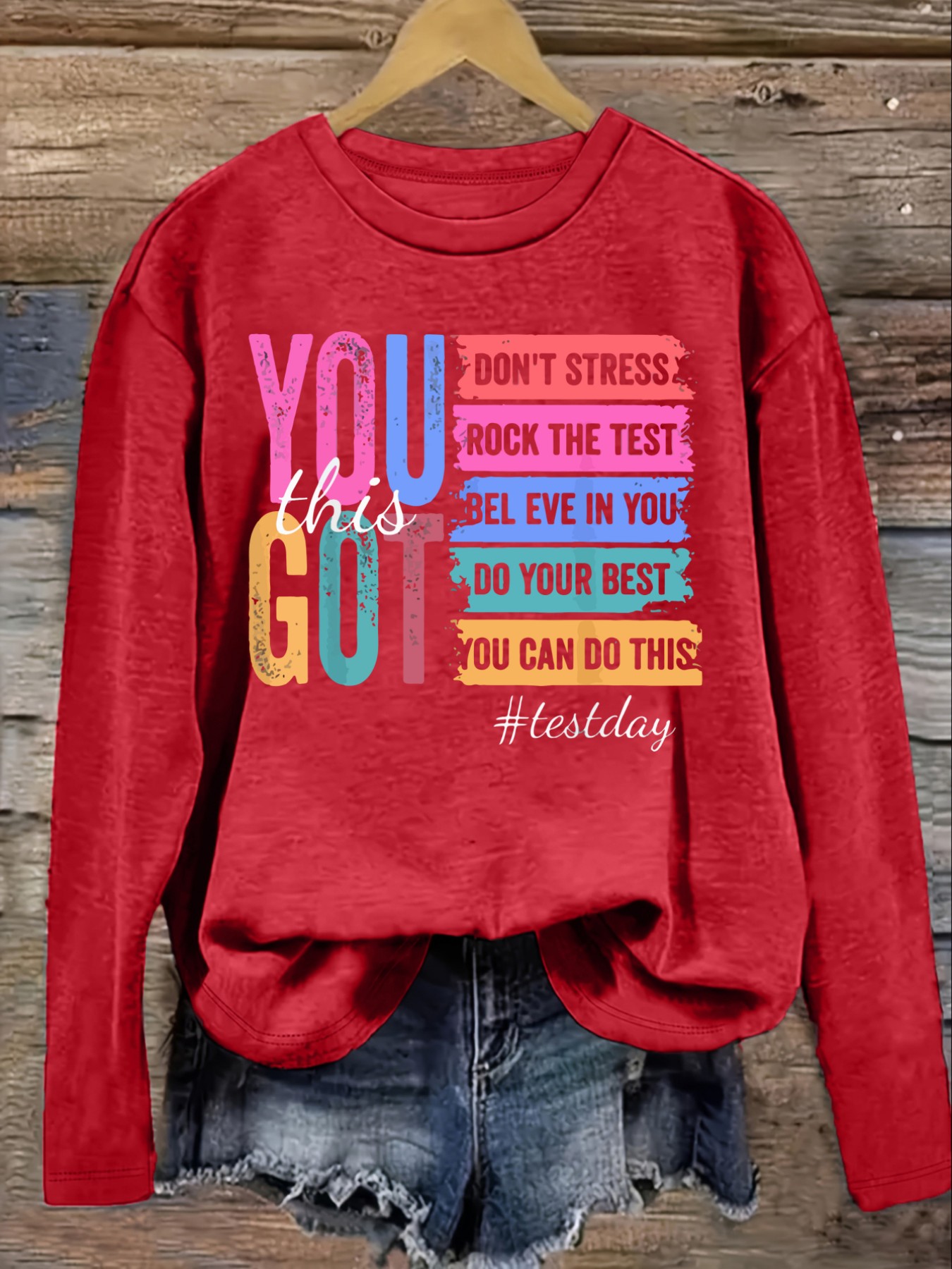Women's Casual Long Sleeve Cre - Winter Clothing Quotes recension och pris
