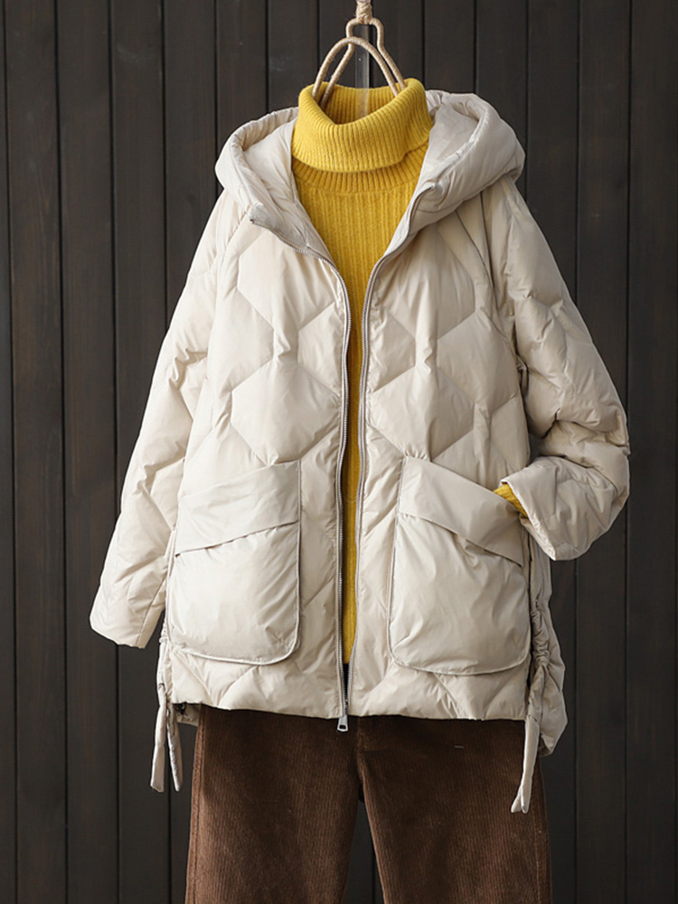 New Winter Women 90% White Duc - Puffer Jacket Women Down recension och pris
