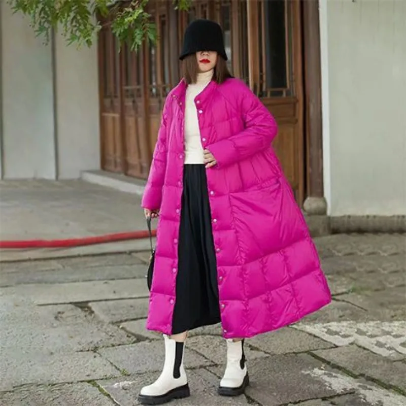 Oversize Long Down Jacket Big  - Puffer Jacket Women Down recension och pris