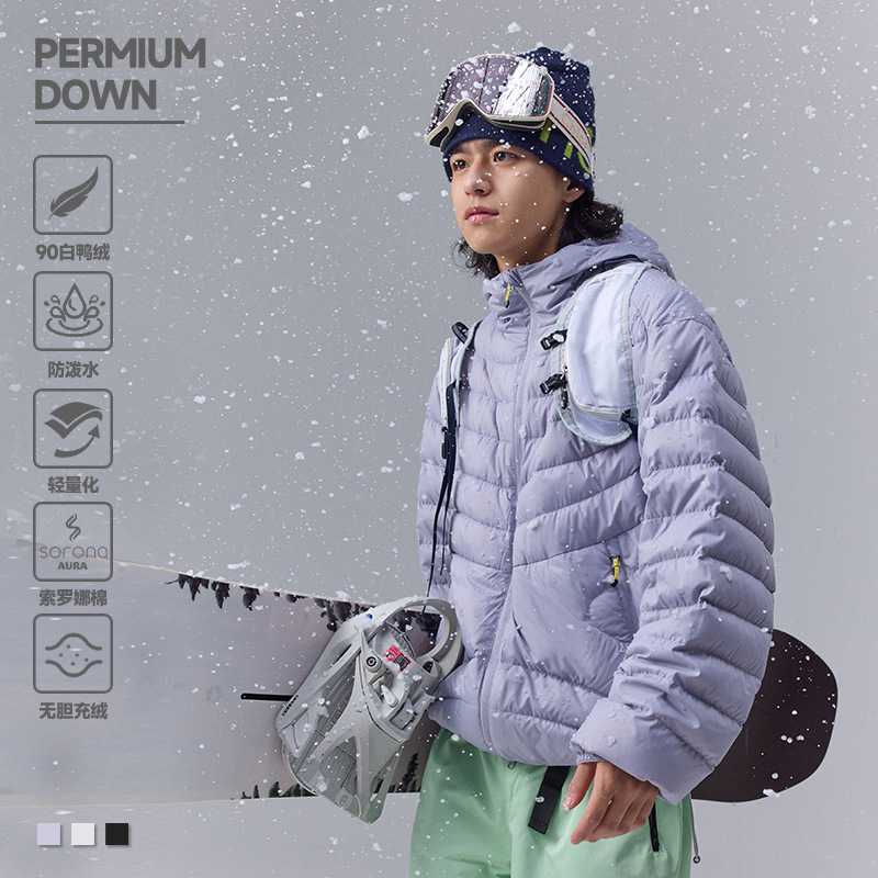 Quality Waterproof 90% White D - Puffer Jacket Women Down recension och pris