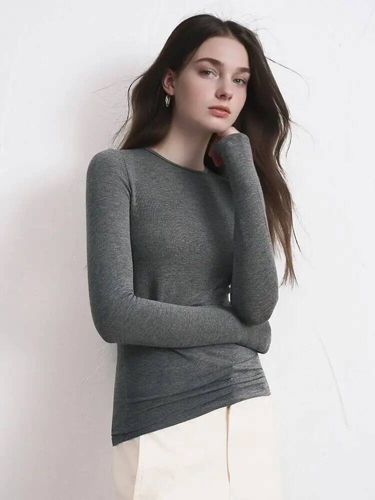 Women Cashmere Blend Long Slee - Winter Clothing For Woman recension och pris